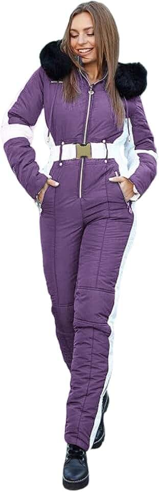 Snow Suits for Women Ski Suit Apres Skiing Outfit Winter Outdoor Jumpsuits