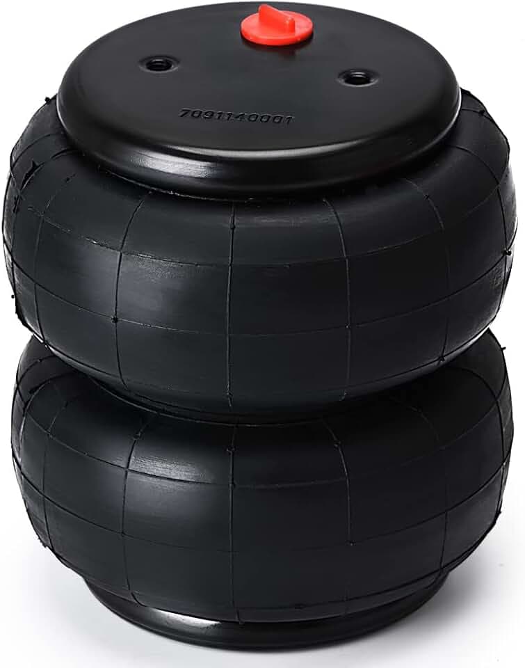 PTNHZ Universal D2600 1/2inch Npt Single Port 600 Psi Air Bags Air Lift Air Spring Air Suspension Double Bellow (1 Pcs)