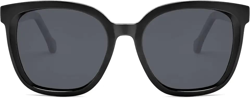 SOJOS Trendy Polarized Sunglasses for Women Classic Retro Square Womens Shade Sunnies SJ2333