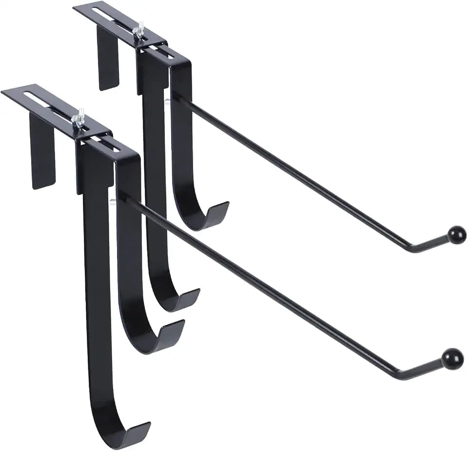 2PCS Pool Fence Hooks Pool Pole Hanger for Swimming Ring,Towel