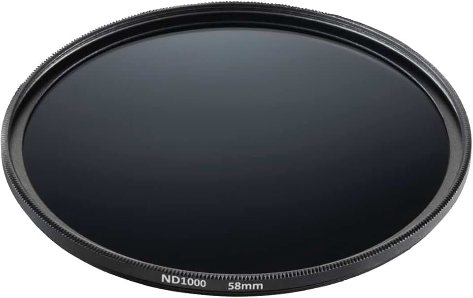 Hama Neutral Graufilter Set 58 mm (bestehend aus ND8, ND64, ND1000 Filtern, ND Filter, Neutraldichtefilter Set mit 3 Graufiltern, NMC16 Beschichtung, zusätzliches Frontgewinde, mit Tasche)