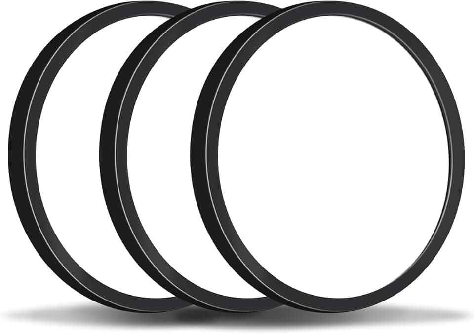Energetic 5CCT Flush Mount Close to Ceiling Light Fixtures, 11 Inch for Bedroom Kitchen Bathroom Hallway, Slim, 3 Pack