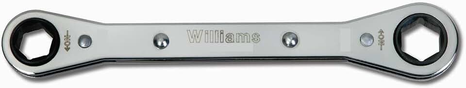 Williams RB-2428 Double Head Ratcheting Box Wrench, 3/4 by 7/8-Inch