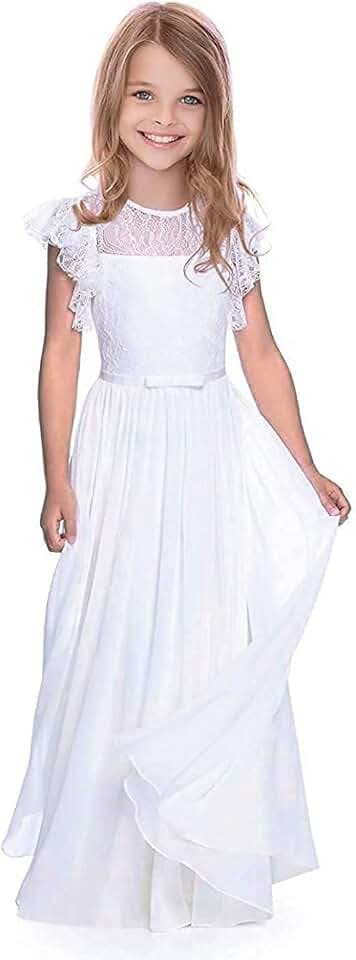 Fancy Blumenmädchen Kleid Mädchen Heilige Kommunion Kleider für Hochzeit Festzug 2-13 Jahre alt