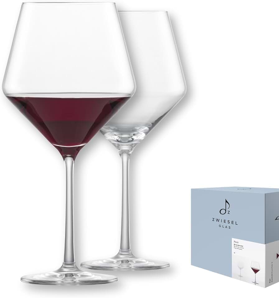 Zwiesel Glas Rotwein- & Spritzgetränkeglas Pure (2 Stk), Made in Germany