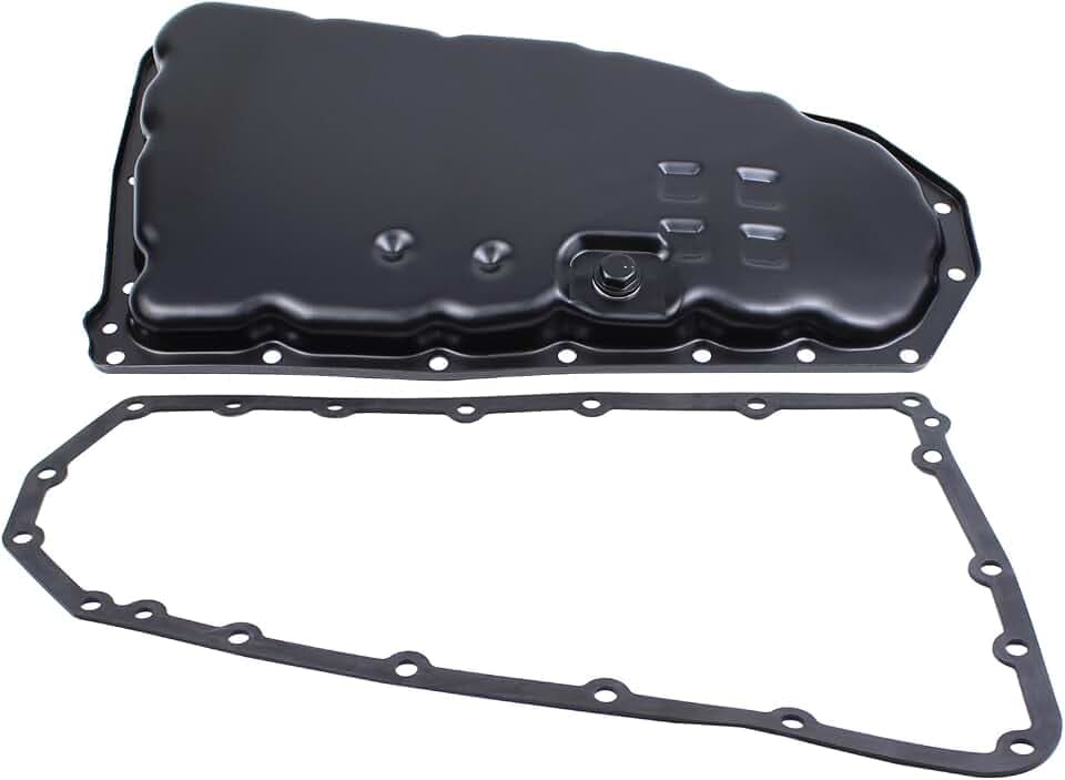 Transmission Oil Pan with Drain Plug and Gasket for Nissan