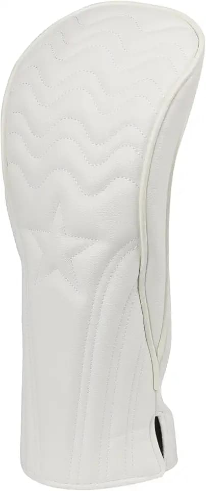 4pcs or 1pc Golf Club Head Covers for Woods, Driver, Fairway, Hybrid – Premium PU Leather with Interchangeable Tags & Magnetic Blade and Mallet Putter Covers