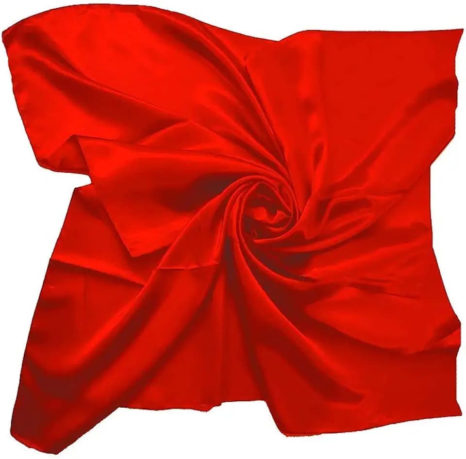 Satin Silk Shiny Plain Solid Colours Large Square Plain Head Neck Scarf Wrap 90 X 90 cm Scarves Bandanas Women Shiny Large Soft Lightweight Sleeping Headscarf for Ladies Girls Hair Decor