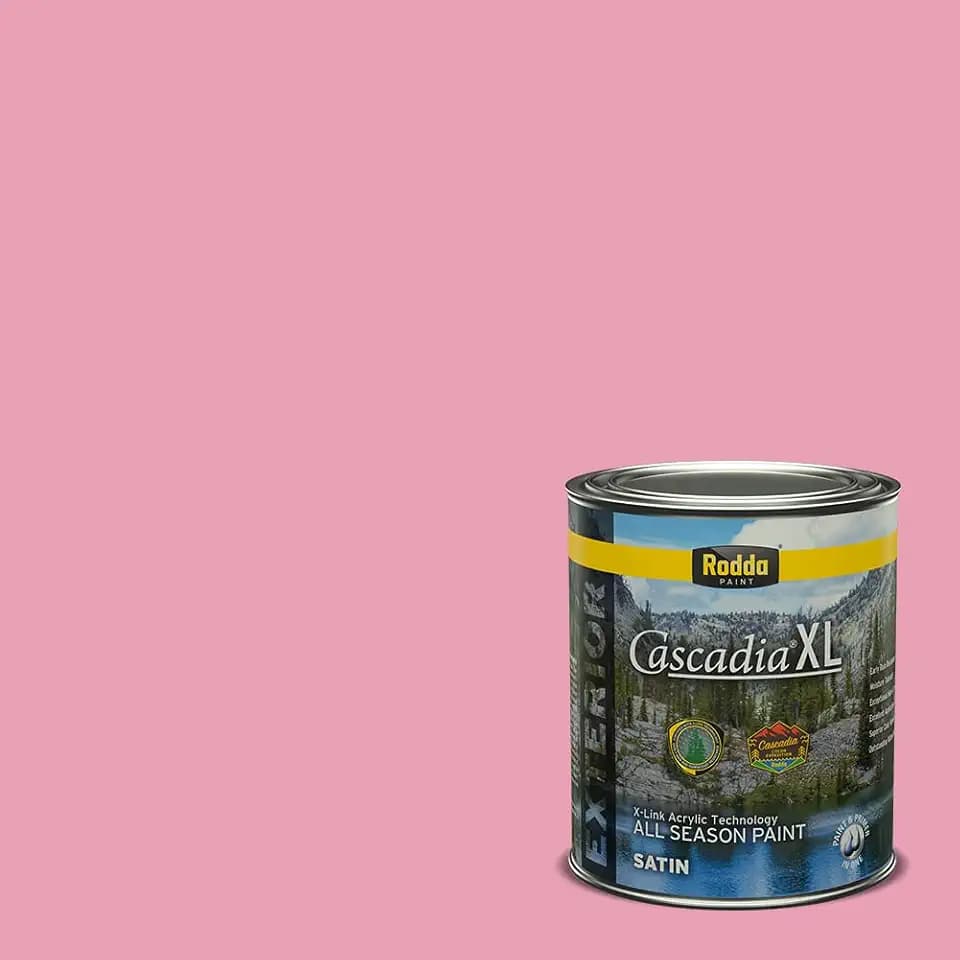 Rodda Paint CASCADIA XL Exterior Satin Paint & Primer in One, Quart, Peg's Promise