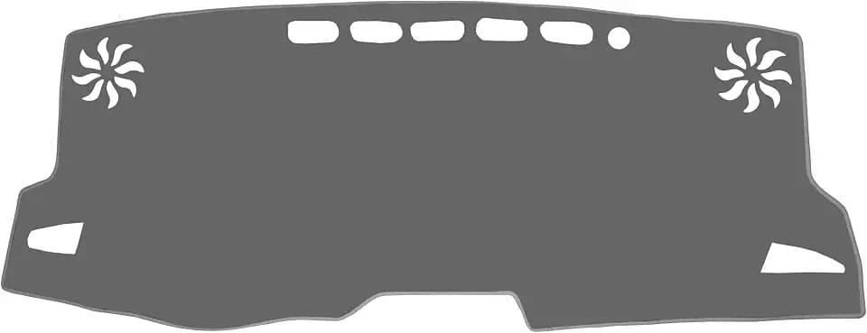 for Toyota Corolla Accessories 2019-2022 2023 2024 2025 2026 Dash Cover Dashboard Cover Mat Center Console Carpet Non-Slip Protector Sunshield Pad Custom Fit for Corolla 2020 2021, All Gray