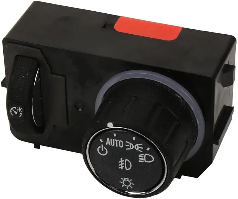 GM Genuine Parts 84472676 Black Carbon Headlamp Switch