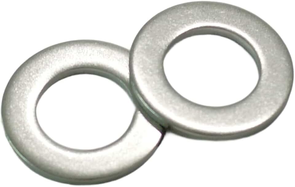 M27 x 50mm (OD) Flat Washers (20pcs), 304 Stainless Steel (18-8), Standard Size, Hardware, DIN 125A