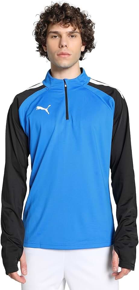 PUMA Herren Teamliga 1/4 Zip Top Schweiß