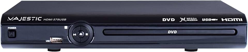 Lettore DVD Majestic Lett.DVX579 Nero Usb Hdmi No Displ.