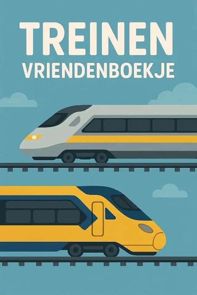 Treinen Vriendenboekje: Plek voor tot wel 32 vrienden