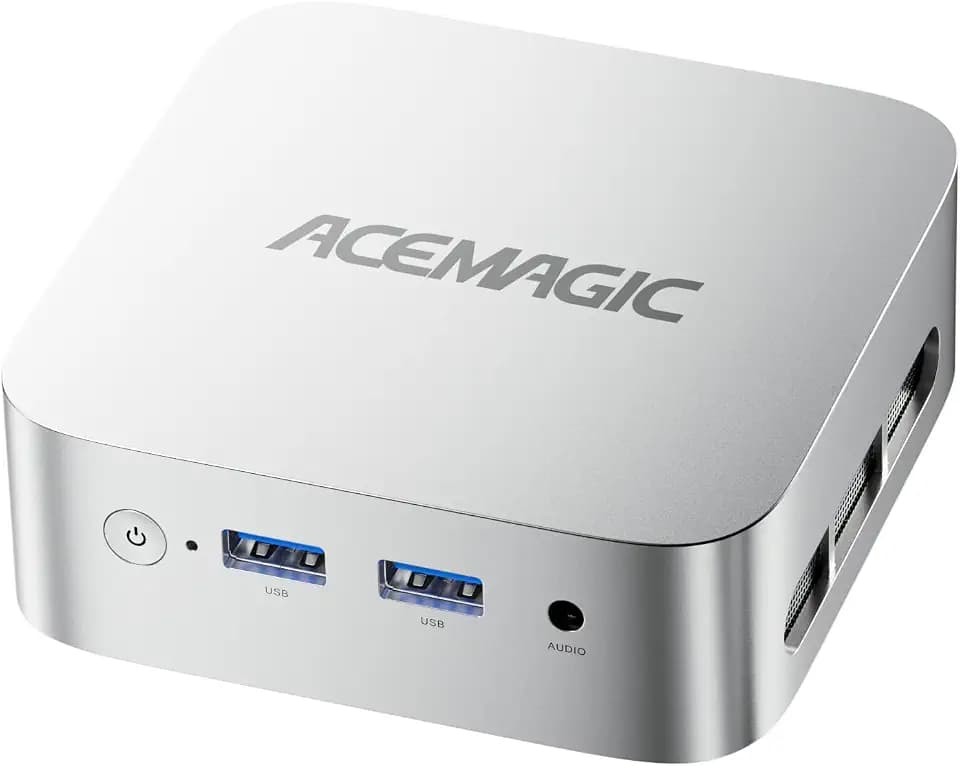 ACEMAGIC V1 Mini PC, AMD Ryzen 5 3500U, 16GB RAM 256GB SSD Windows 11 Pro
