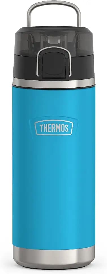 THERMOS ICON 18 oz Leak‑Proof Insulated Water Bottle with Spout, Keeps Drinks Cold 16 Hours, Carry Handle, Dishwasher Safe, Great for Travel, Work, School and Sports, Dark Teal