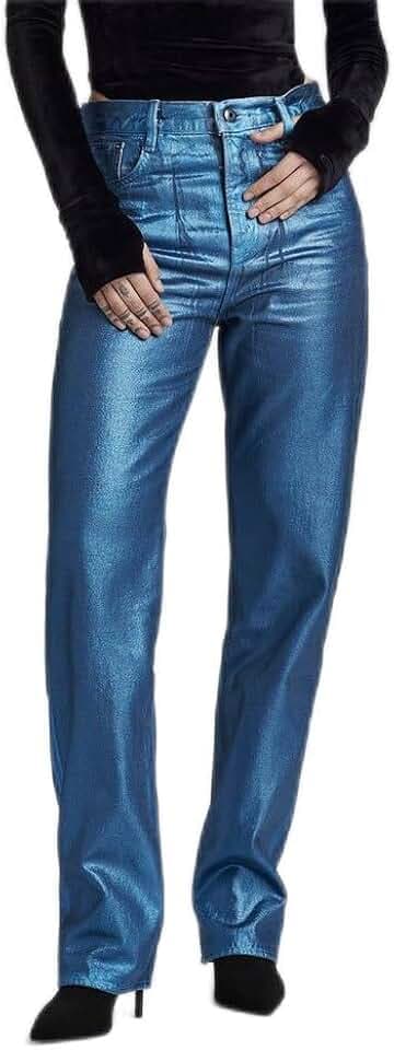 G-Star Damen Viktoria High Straight Jeans