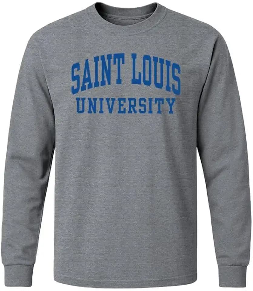 Barnesmith Mens Classic - Cotton Long Sleeve T-Shirt with Classic Logo