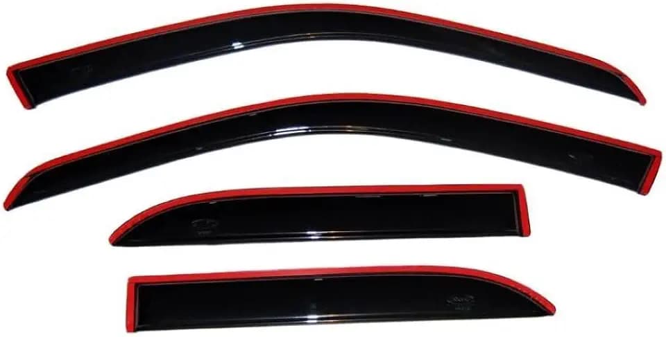 Auto Ventshade [AVS] In-Channel Rain Guards for 2014 - 2020 Chevrolet Impala | Window Vent Visors, 4 pcs. - Smoke | 194991