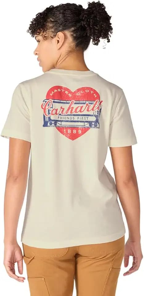 Carhartt Women's Irvine Relaxed Heritage Heart T-Shirt