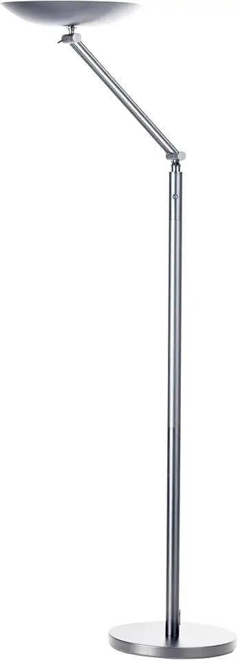 Unilux LED Deckenfluter Varialux, silbergrau