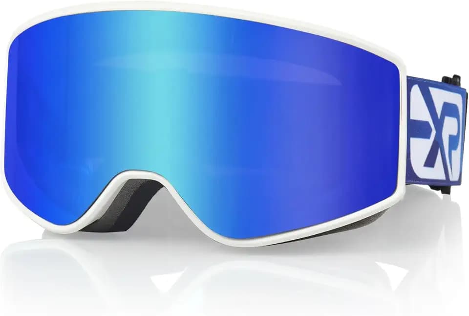 EXP VISION Skibrille Anti Fog Eltern-Kind Schneebrille Set, 100% UV Schutz OTG Snowboardbrille für Männer, Frauen, Jugendliche, Kinder