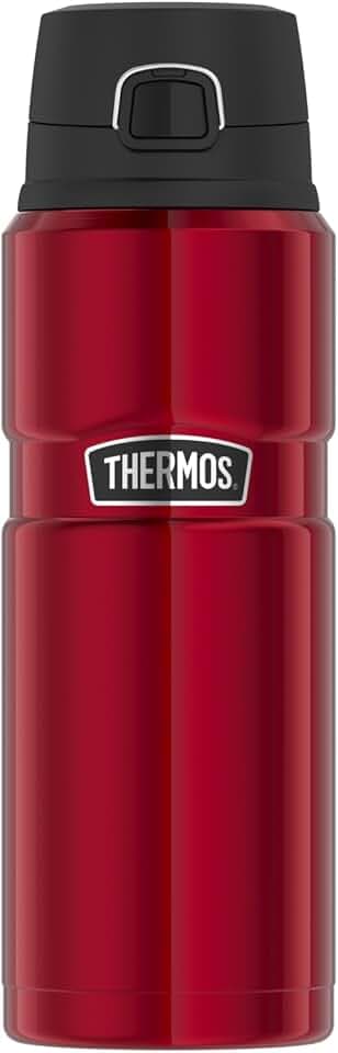THERMOS STAINLESS KING Thermosflasche 0,70 l, 24 h kalt, cranberry red