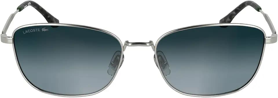 Lacoste Women's Sunglasses L270S - Silver with Gradient Blue Lens