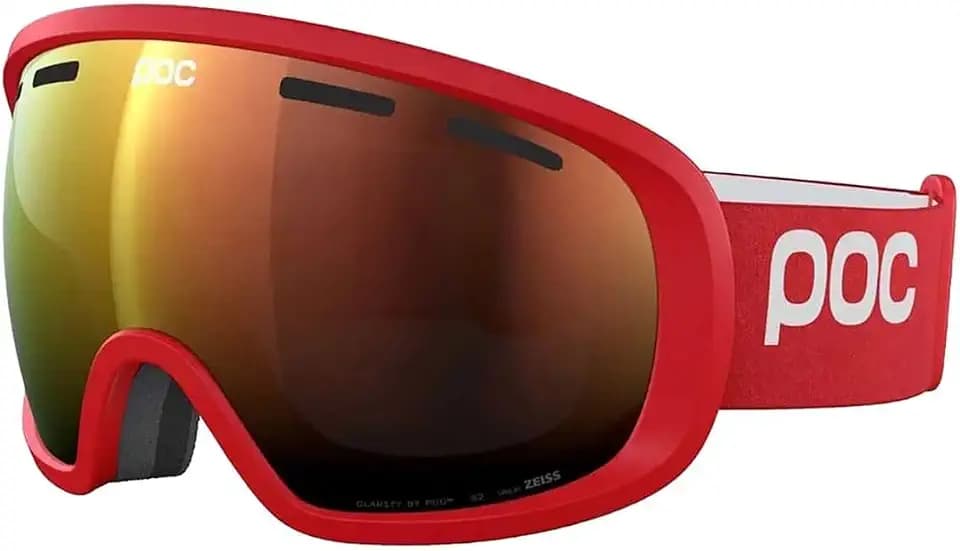 POC Fovea, Uranium Black/Partly Sunny Orange