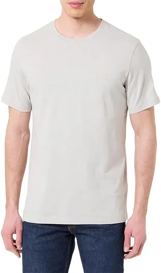 BOSS Herren Tales T-Shirt aus Baumwoll-Jersey mit Logo-Patch