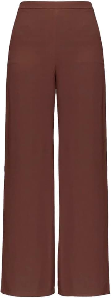 Pinko Damen Pirico Crepe De Chine Vintage Klassische Hose