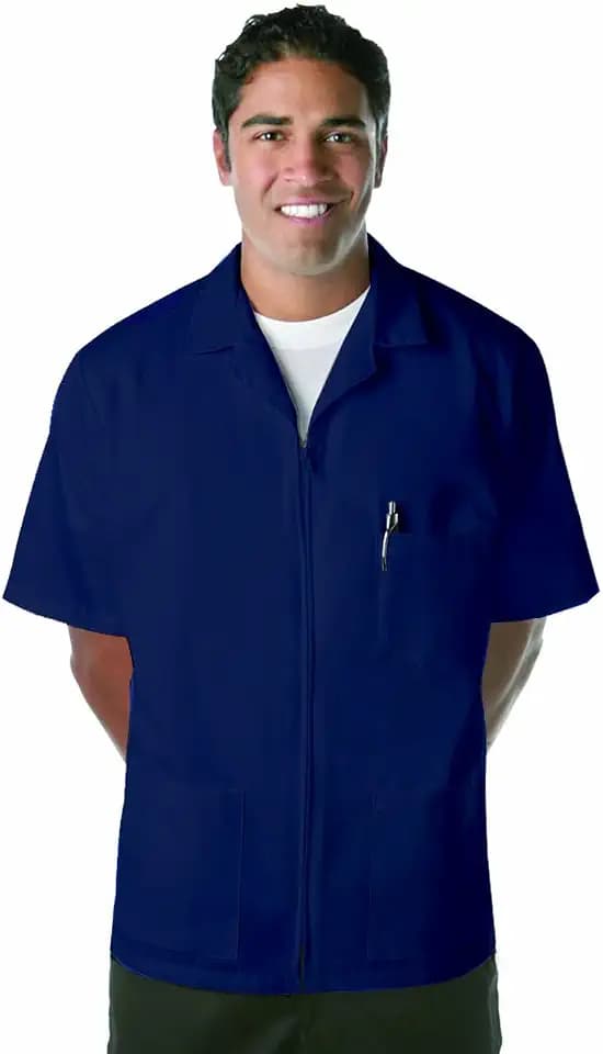 FAME Adult's Zipper Smock