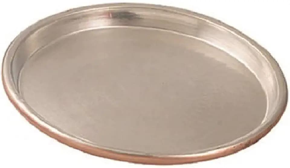 Vigor Blinky 94080–50 Zinn verzinnt Kupfer 3 cm rund Backblech, Durchmesser 50 cm