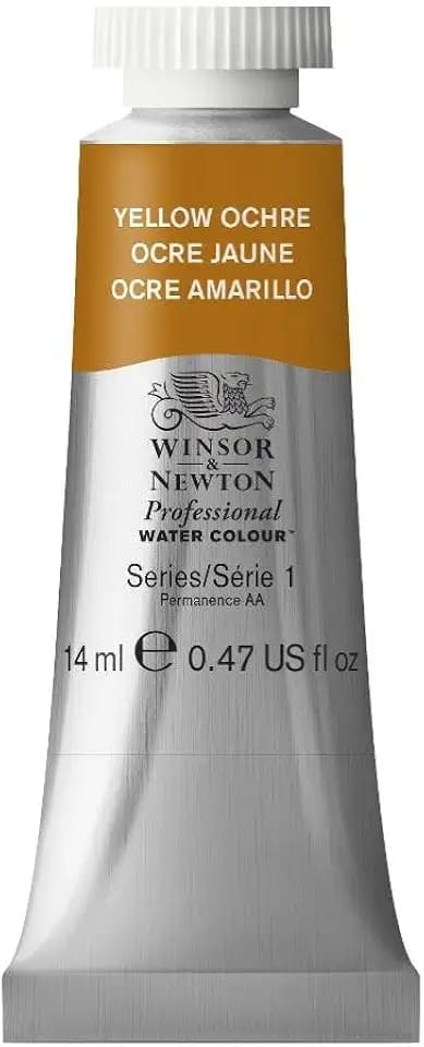 Winsor & Newton Professional Watercolor, 14ml Tube, Yellow Ochre