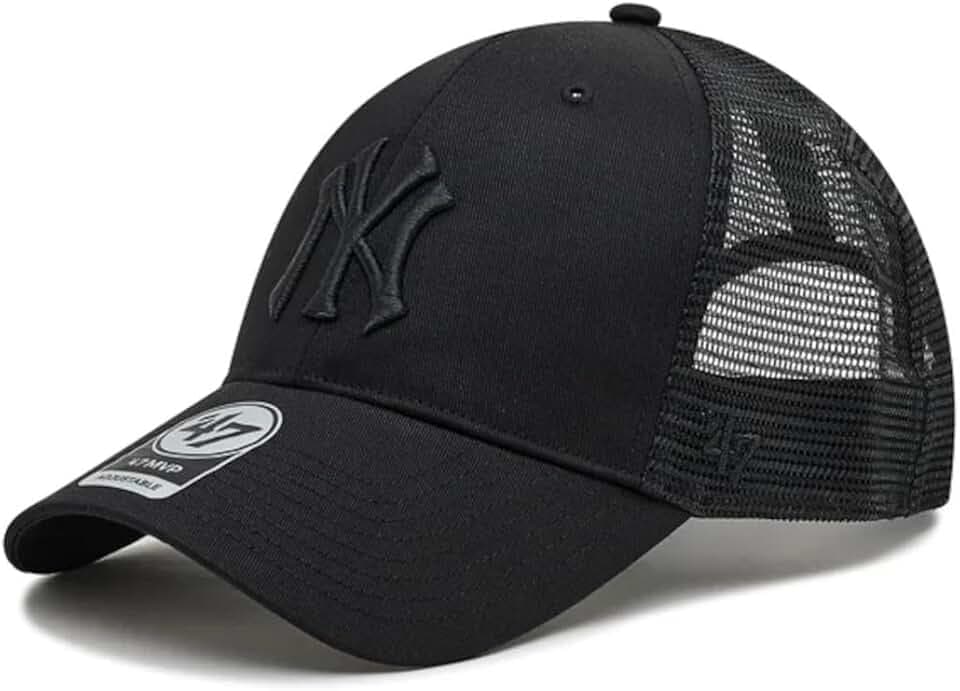 47 Brand MLB New York Yankees Branson Trucker Cap Unisex Schwarz Gr. 31