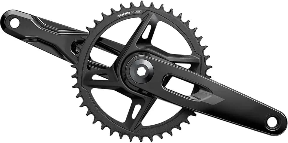 SRAM Unisex 710845916038 AM FC RIVAL1 E1 XPLR Dub WIDE170 DM 42T, Schwarz, Einheitsgröße EU