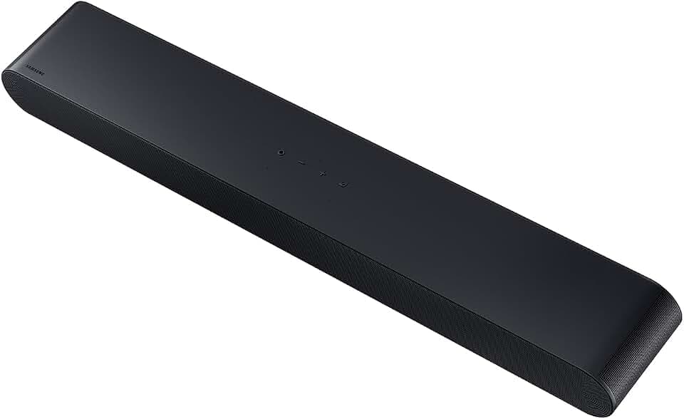 Samsung Soundbar HW-S60D/ZF S Serie, 7 Lautsprecher, Wireless Dolby Atmos, 5.0-Kanal-Audio, Q-Simphony, Alexa integriert und kompatibel mit Google Assistant, Black 2024 [Länderversion Französisch]