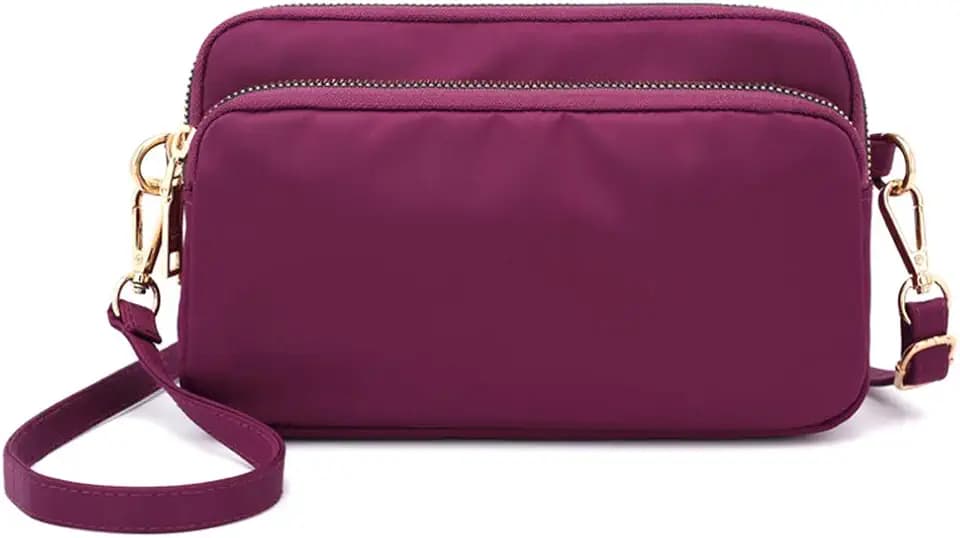 MINTEGRA Crossbody Bag for Women, Lightweight Purses Nylon Small Shoulder Bag Satchel