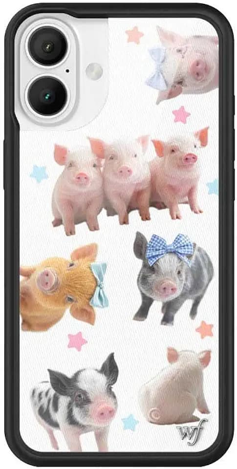 Wildflower Cases - iPhone 16 Plus Compatible - Little Piggies