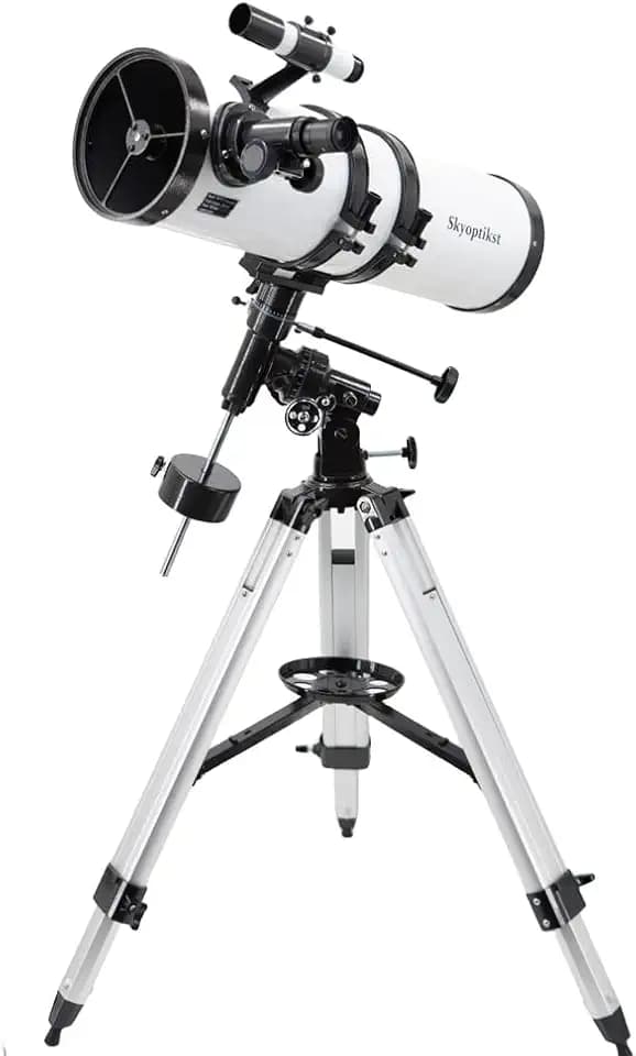 750x 150 mm Reflector Newtionan Astronomical Telescope High Power Equatorial Mount Star Planet Moon Saturn Jupiter…