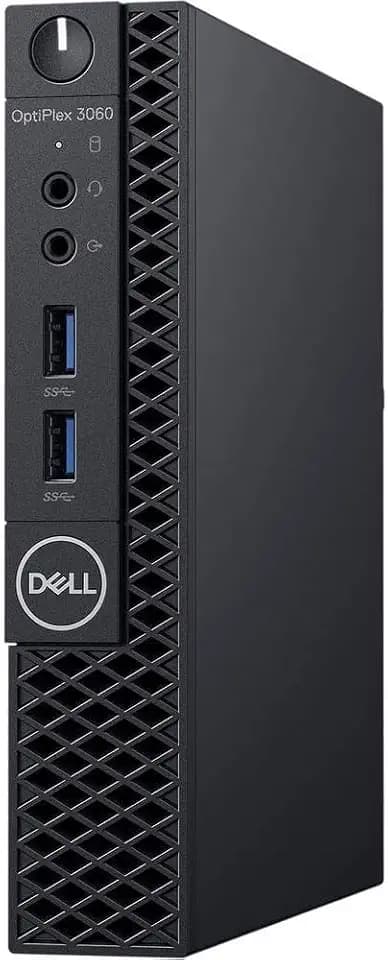 Dell OptiPlex 3060 Micro PC | Intel Core i3-8100T | 8GB RAM | 256GB NVME | Windows 11 Pro | Wi-Fi+ BT | Mini Desktop Computer (Renewed)