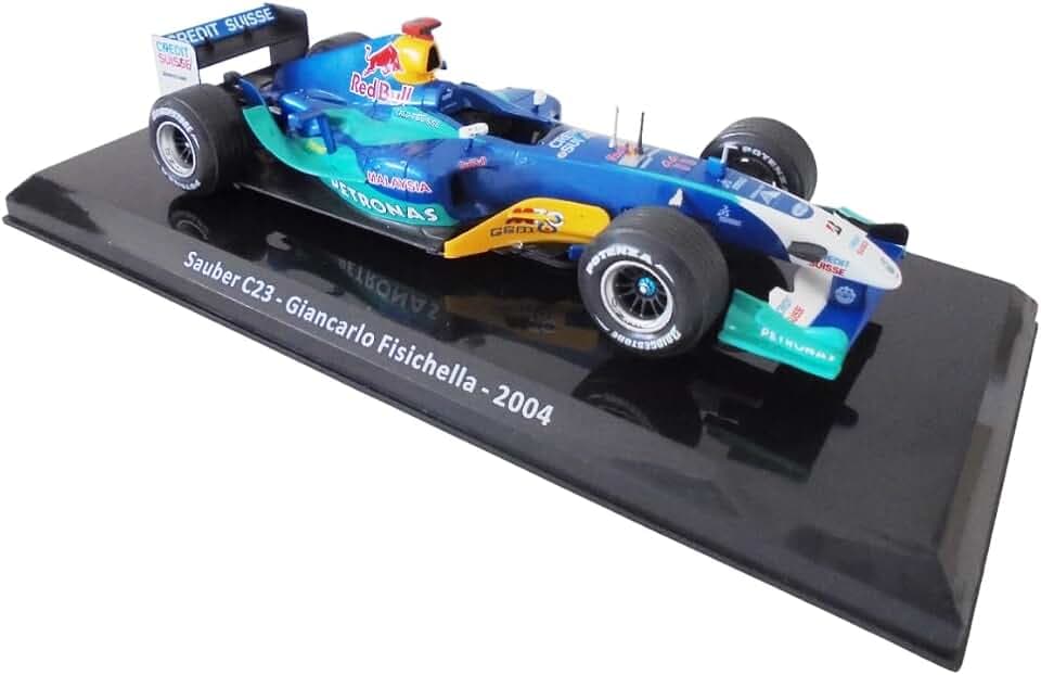 OPO 10 - Formula 1 Compatible with Sauber C23 Giancarlo Fisichella 2004-1/24 Model car OR079