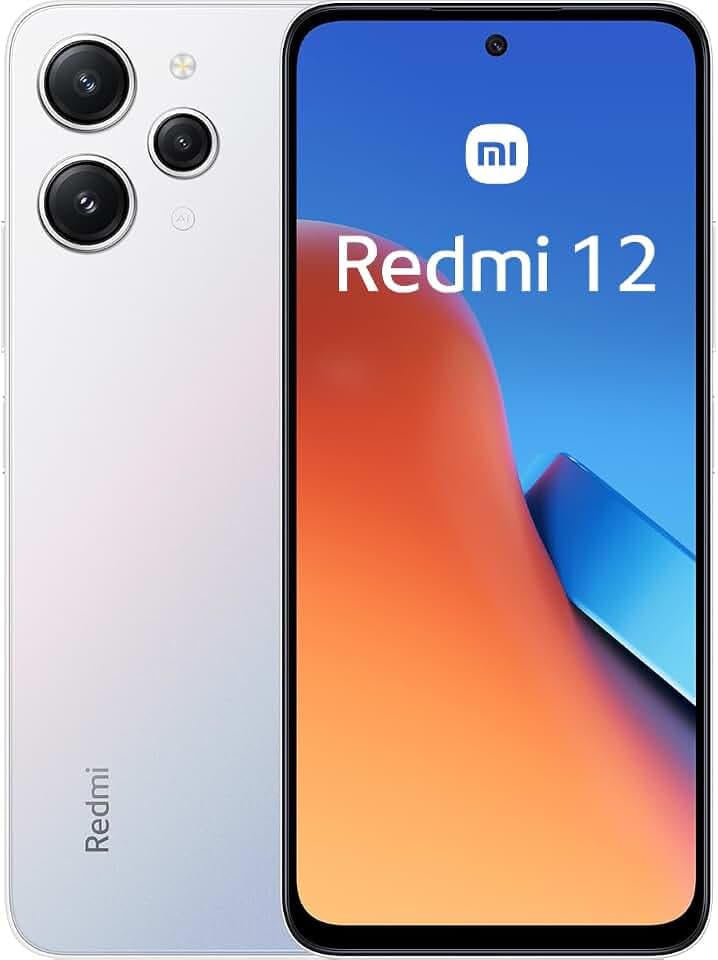 Xiaomi Redmi 12 4G 4GB RAM 128GB Polar Silver