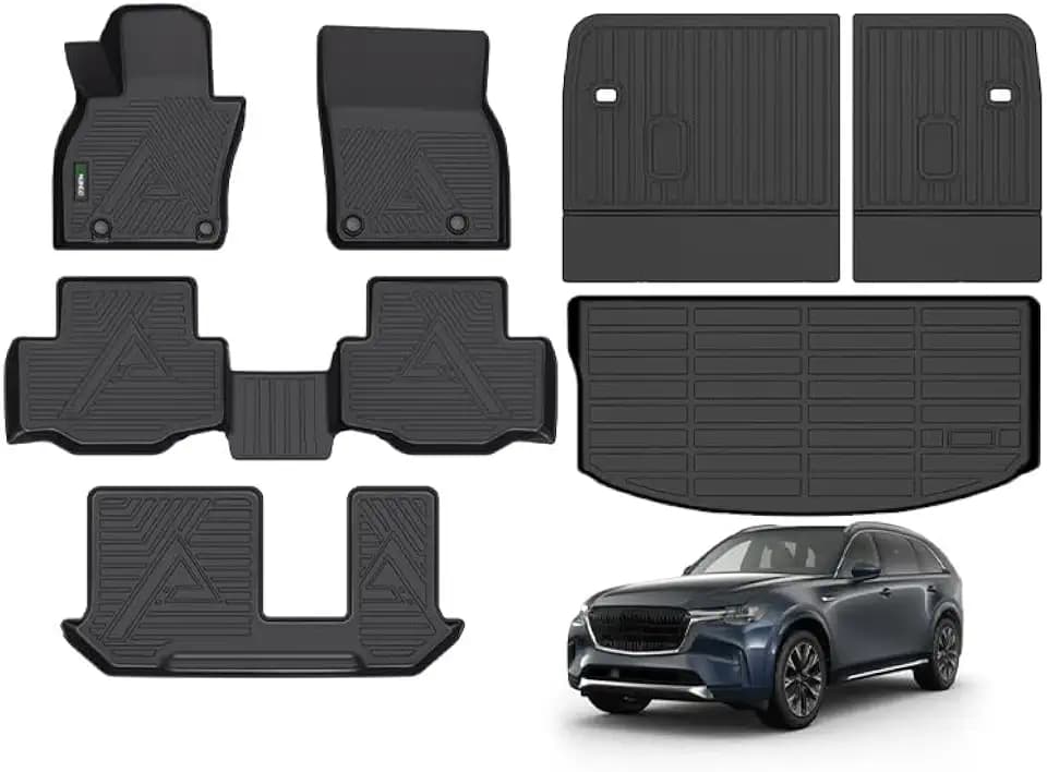 ANBINGO® Floor Mats & Cargo Liner for Mazda CX90 2024 2025 2026