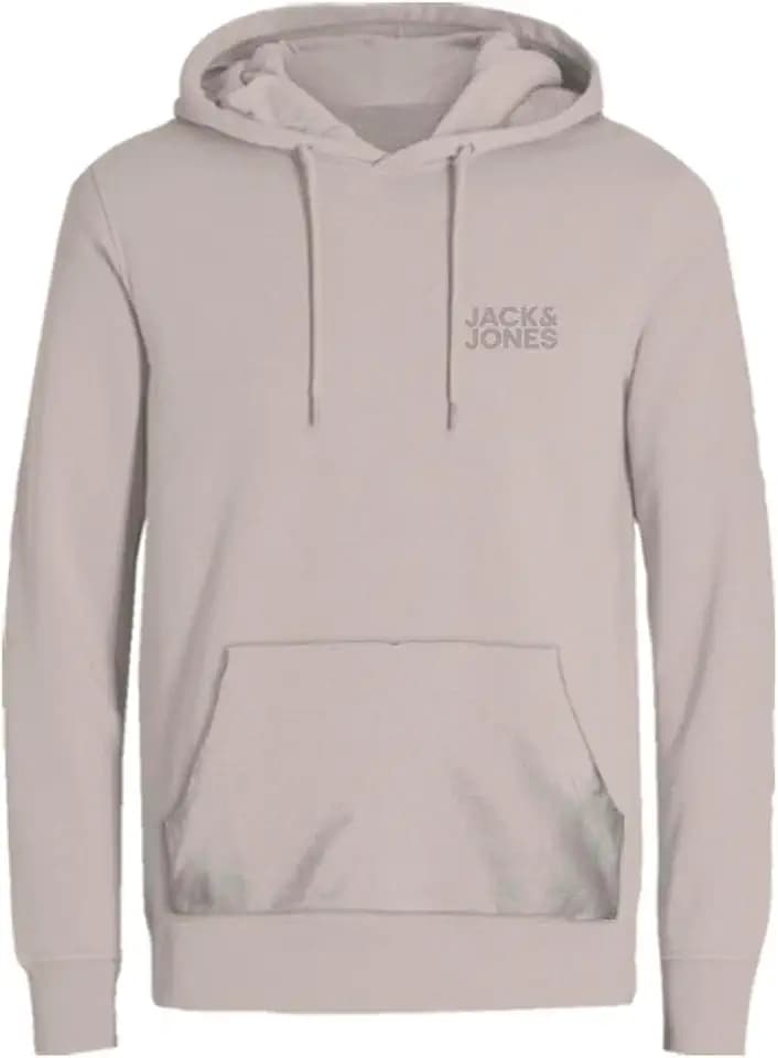 JACK & JONES Hoodie Herren Regular Fit JJEADRIAN Plus Size Kapuzenpullover