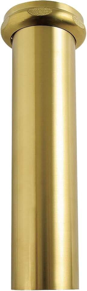 Kingston EVT6127K Slip Joint Tailpiece Extension Tube, Brushed Brass