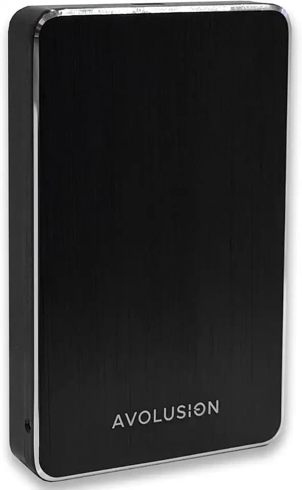 Avolusion M2 1TB USB 3.0 Portable External Gaming Hard Drive (for PS4 / PS5 Game Console or Windows Laptop/PC)