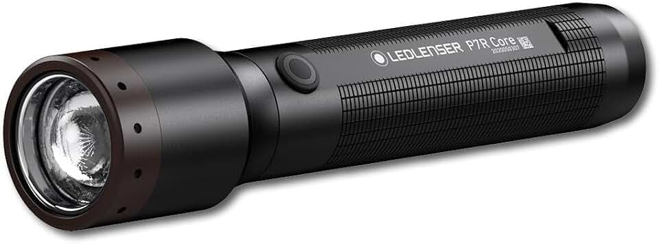 Ledlenser P7R Core Akku-LED-Taschenlampe, 1400 lm, 300m Leuchtweite, IP68