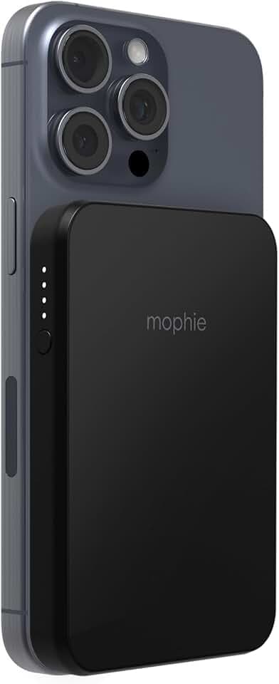 mophie Snap+ Juice Pack Mini - Magnetic 5000mAh Portable Charger, USB-C